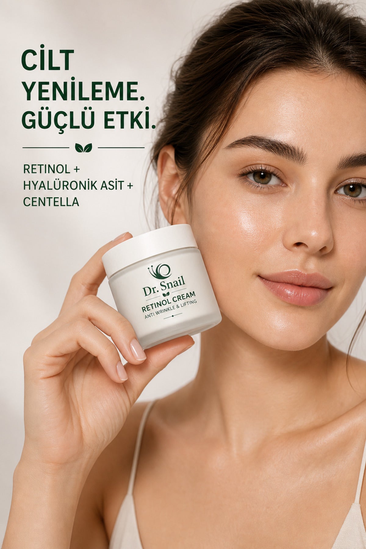 Retinol Krem Yaşlanma Karşıtı Cilt Yenileyici Yüz Kremi 50 ml